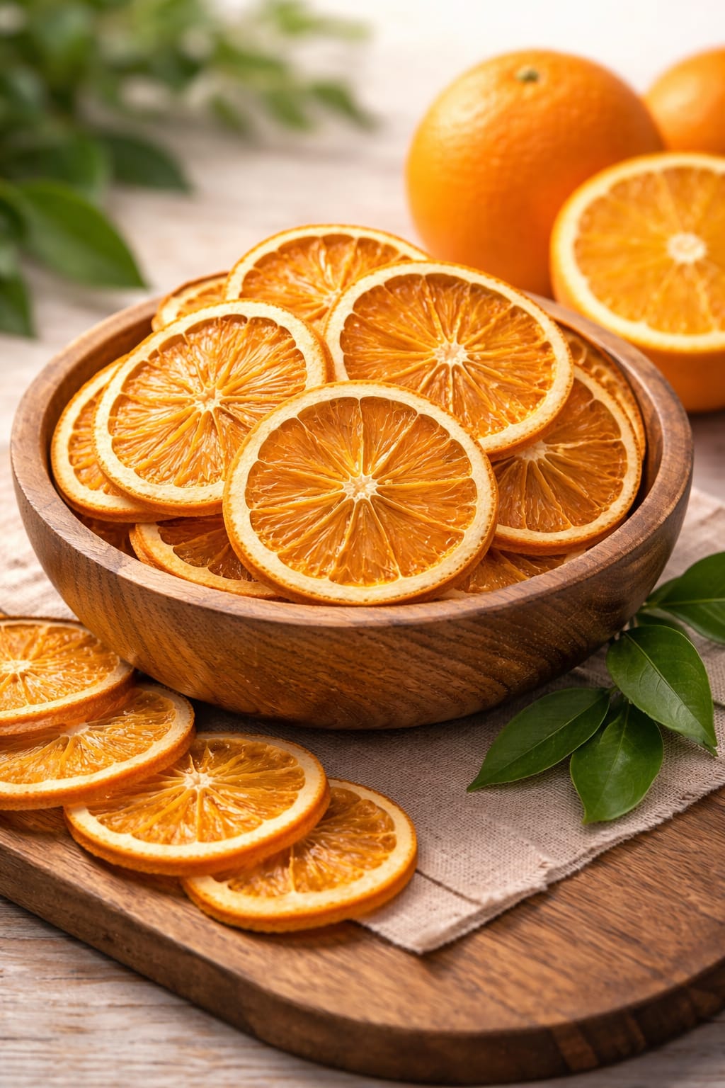 প্রাকৃতিক শুকনা কমলা স্লাইস (Natural Dehydrated Orange Slices) – Just Pure Foods